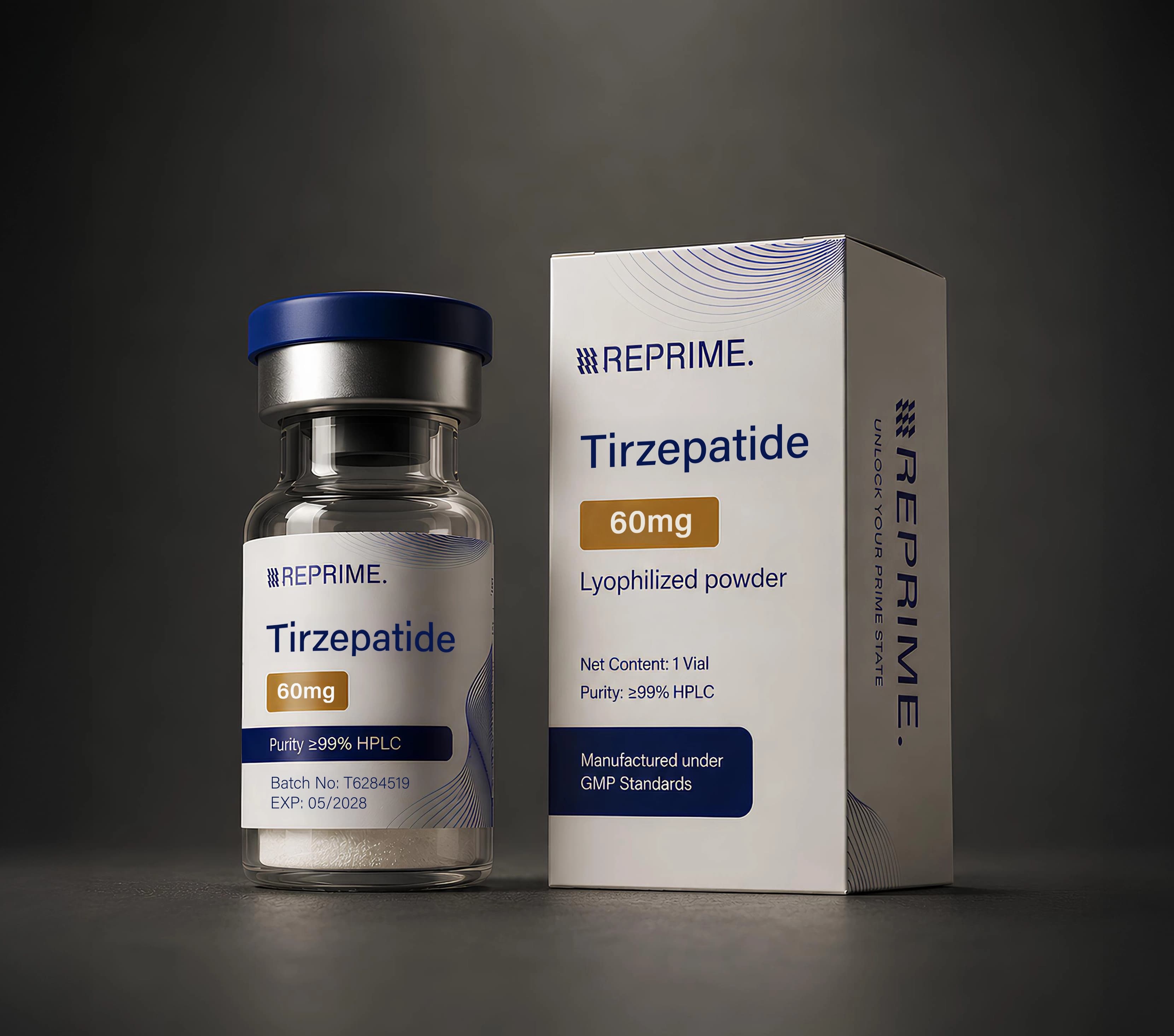 Tirzepatide — Dual GLP-1 / GIP agonist — research-grade peptide, HPLC verified