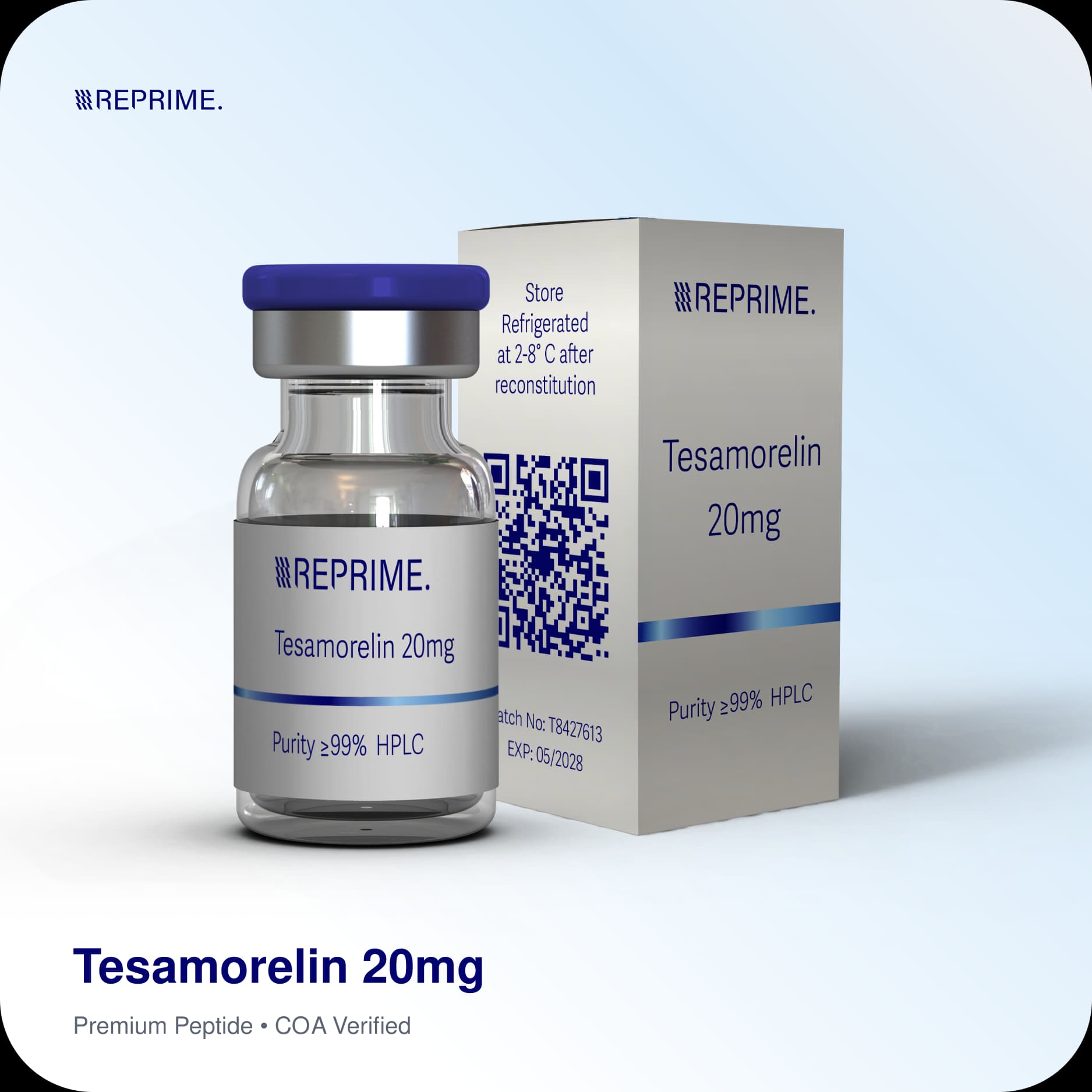 Tesamorelin — Growth hormone releasing factor analog — research-grade peptide, HPLC verified