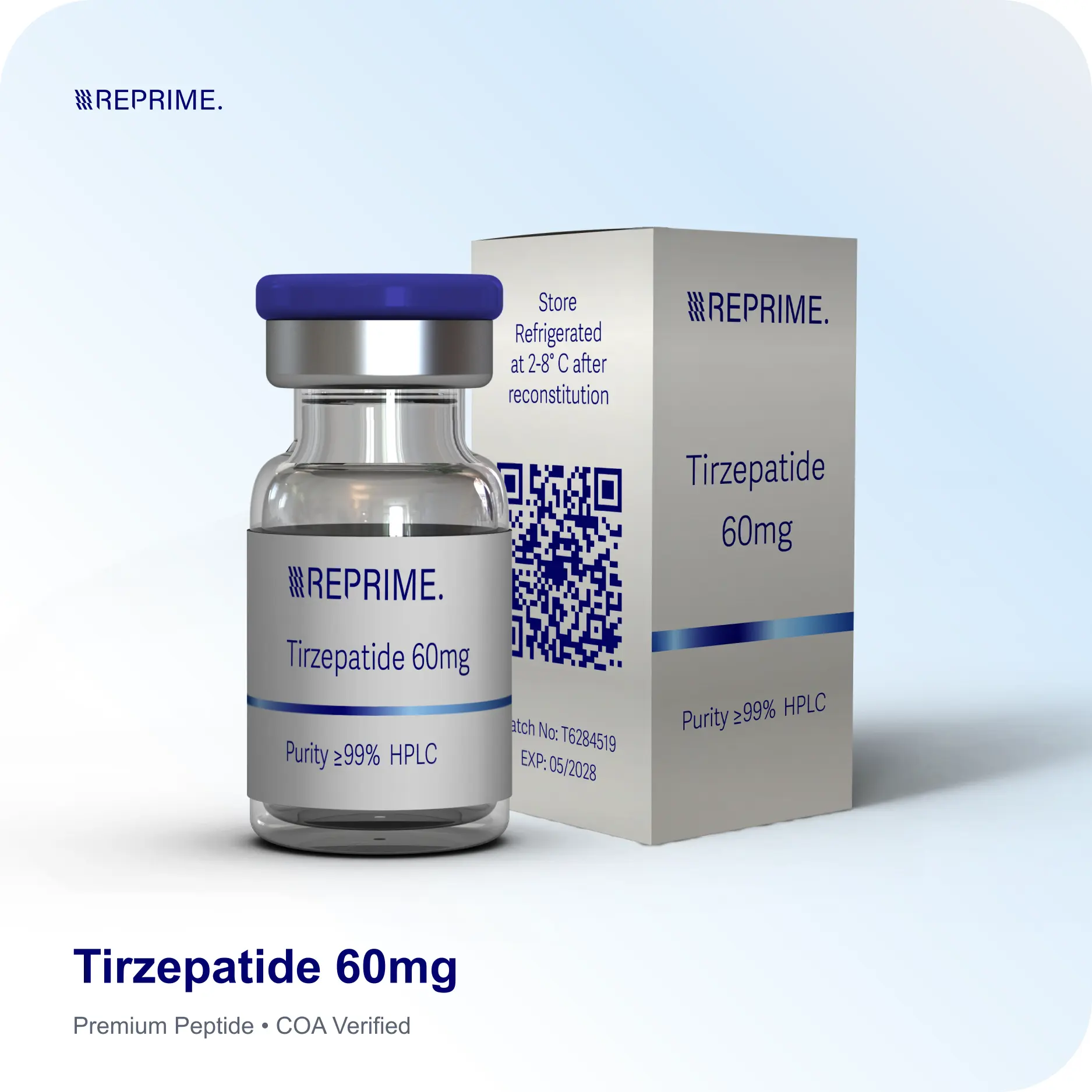 Tirzepatide — Dual GLP-1 / GIP agonist — research-grade peptide, HPLC verified